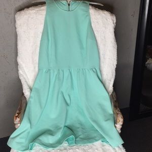 Turquoise dress